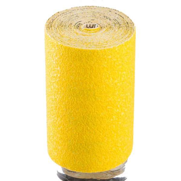 Бумага наждачная PS30, универсальная 11см х 4,5м (желтая) зерно  60