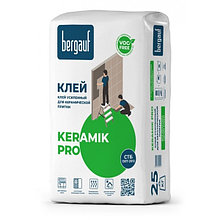 Клей усиленный для керамической плитки Bergauf Keramik Pro, 25кг ОКРБ 23.64.10