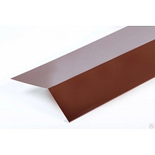 Планка карнизная 100х69х2000 RETAIL коричневый шоколад ОКРБ 25.1