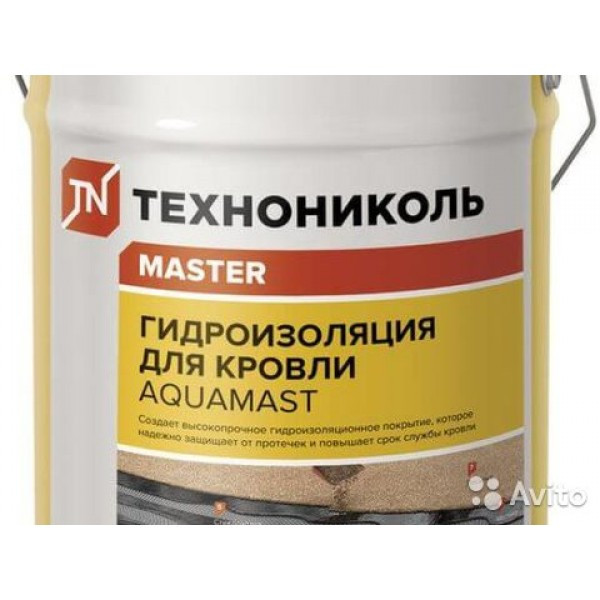 Мастика 18 кг кровельная и гидроиз битумно-резиновая холодная AquaMast ОКРБ 23.99.13
