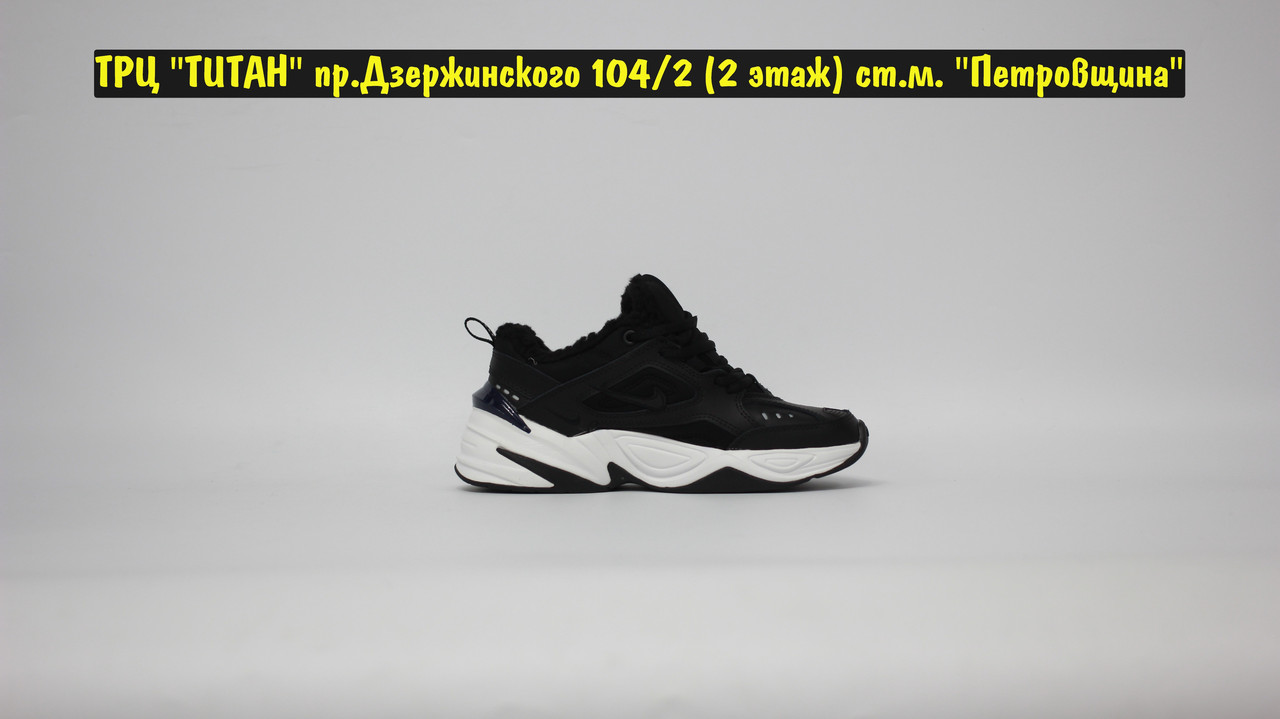 Кроссовки Z Nike M2K Tekno Black White - фото 5 - id-p140745092