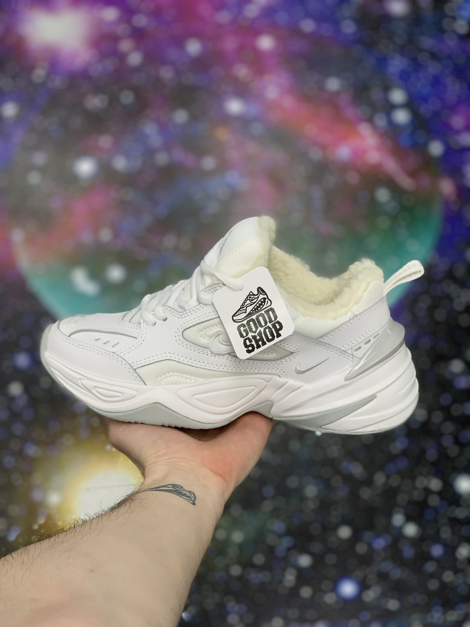 Кроссовки Z Nike M2K Tekno White - фото 1 - id-p167020956