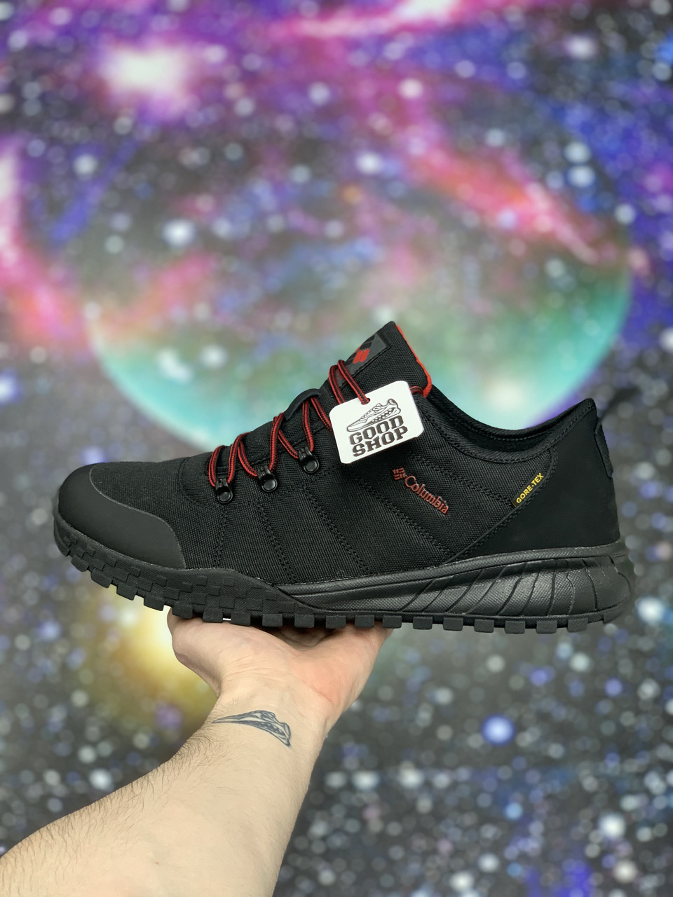 Кроссовки Z Columbia Fairbanks Low Black Red