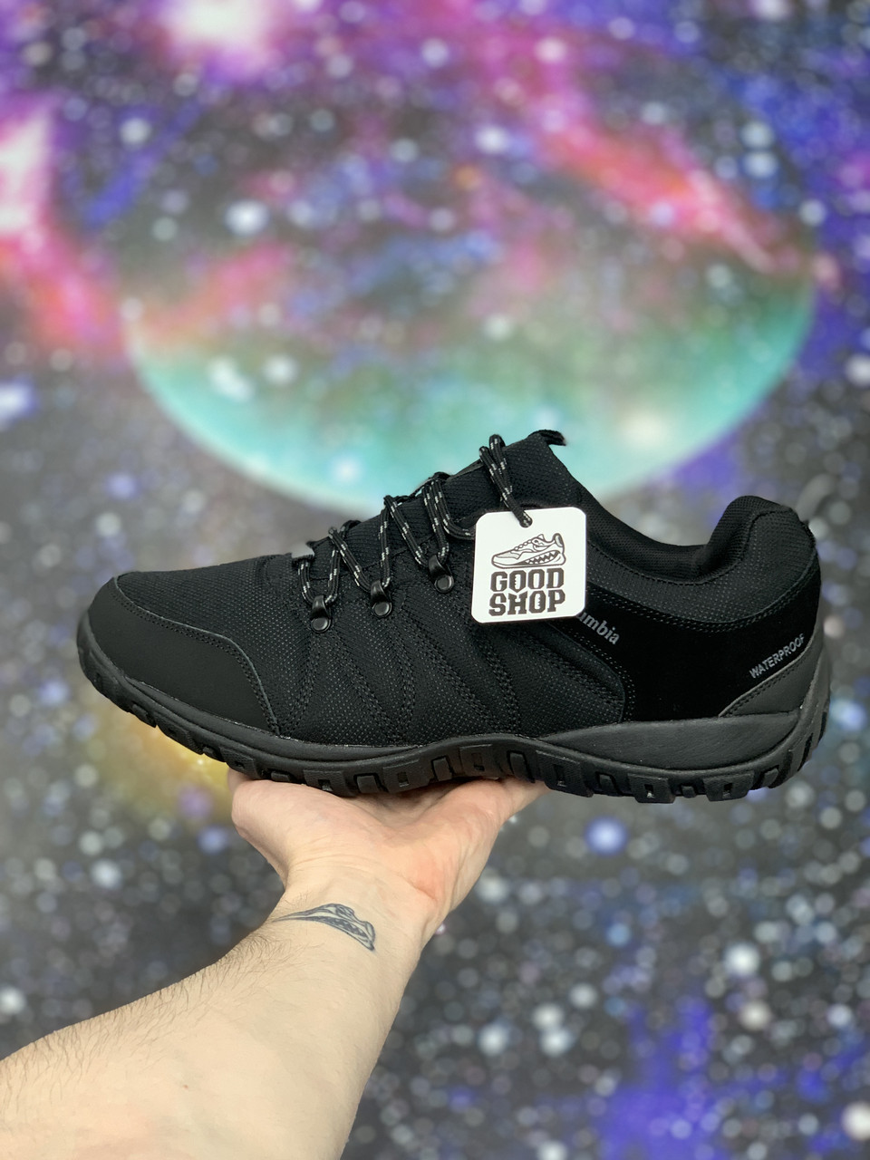 Кроссовки Z Columbia Waterproof Low Black Grey