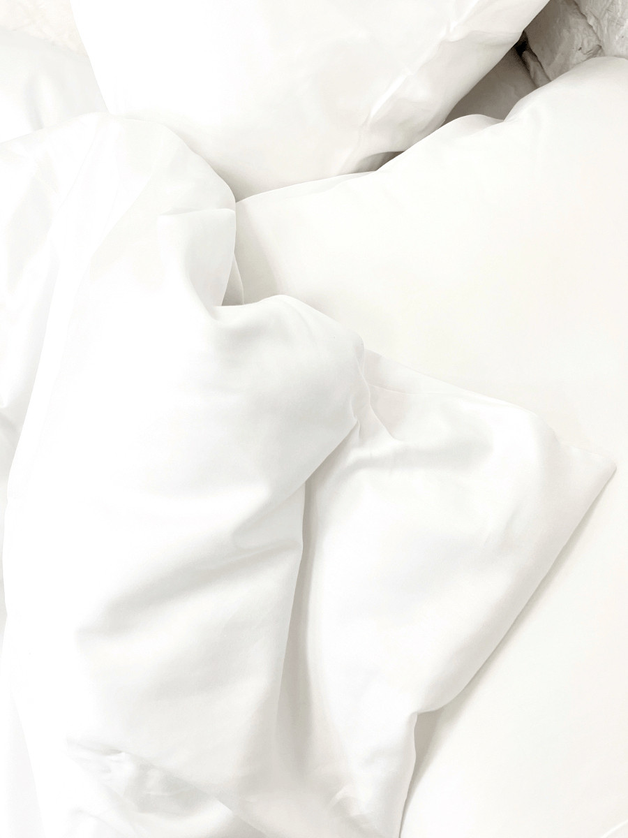 Комплект постельного двуспальный Adelina Белый - фото 8 - id-p186513414