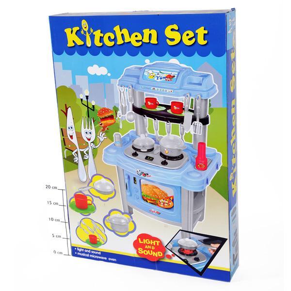 Игровой набор "Кухня" с набором посуды (свет, звук) - фото 1 - id-p190200167