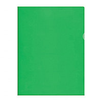 Папка-уголок "Inter-folia", A4, 115 мк, зеленый