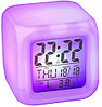 Часы хамелеон с термометром будильник ночник, будильник на батарейках, фото 2