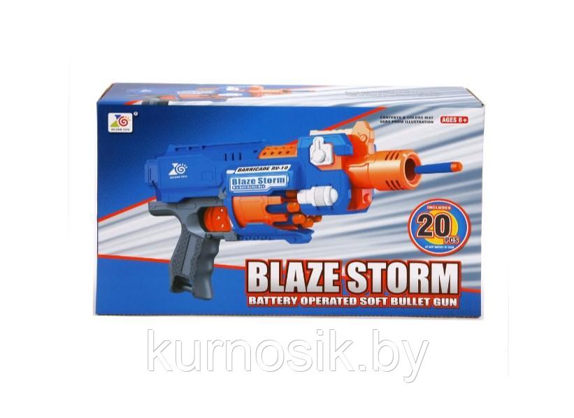 Детский игрушечный автомат бластер Blaze Storm ZC7053 пистолет нерф с мягкими пулями - фото 5 - id-p190200967