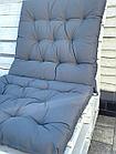 Подушка на сиденье для садовой мебели Чериот 60 х 60 Серый, фото 6