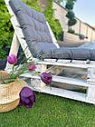 Подушка на сиденье для садовой мебели Чериот 60 х 60 Серый, фото 9