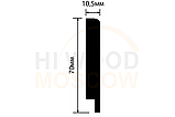 Плинтус напольный HIWOOD B70N 70 × 10,5 × 2000 мм, фото 2