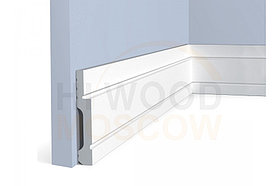 Плинтус напольный HIWOOD B75V1L 75 × 12 × 2000 мм