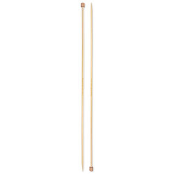 Спицы для вязания прямые бамбук 3 мм /25 см Art Uzor