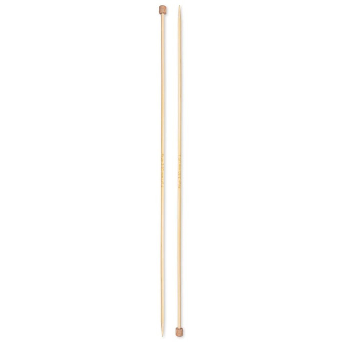 Спицы для вязания прямые бамбук 3 мм /25 см Art Uzor - фото 1 - id-p190202484