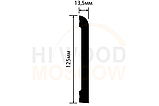 Плинтус напольный HIWOOD BE125 125 × 13,5 × 2000 мм, фото 2
