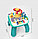 CY-7088B Детский  развивающий столик игровой  GAME TABLE ,мелодии, пальчиковый лабиринт, в коробке, фото 8