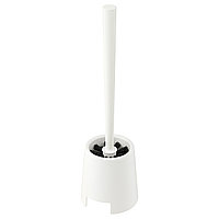 IKEA/ БОЛЬМЕН щетка для туалета/держатель, белый
