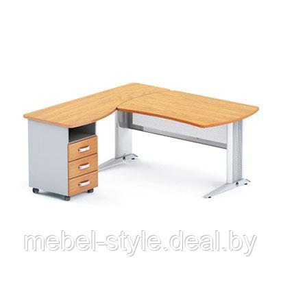 Стол складной офисный серии FT180 на металлической основе серебро 1780*680*730,. столы FT180 Silver/ - фото 5 - id-p190219036