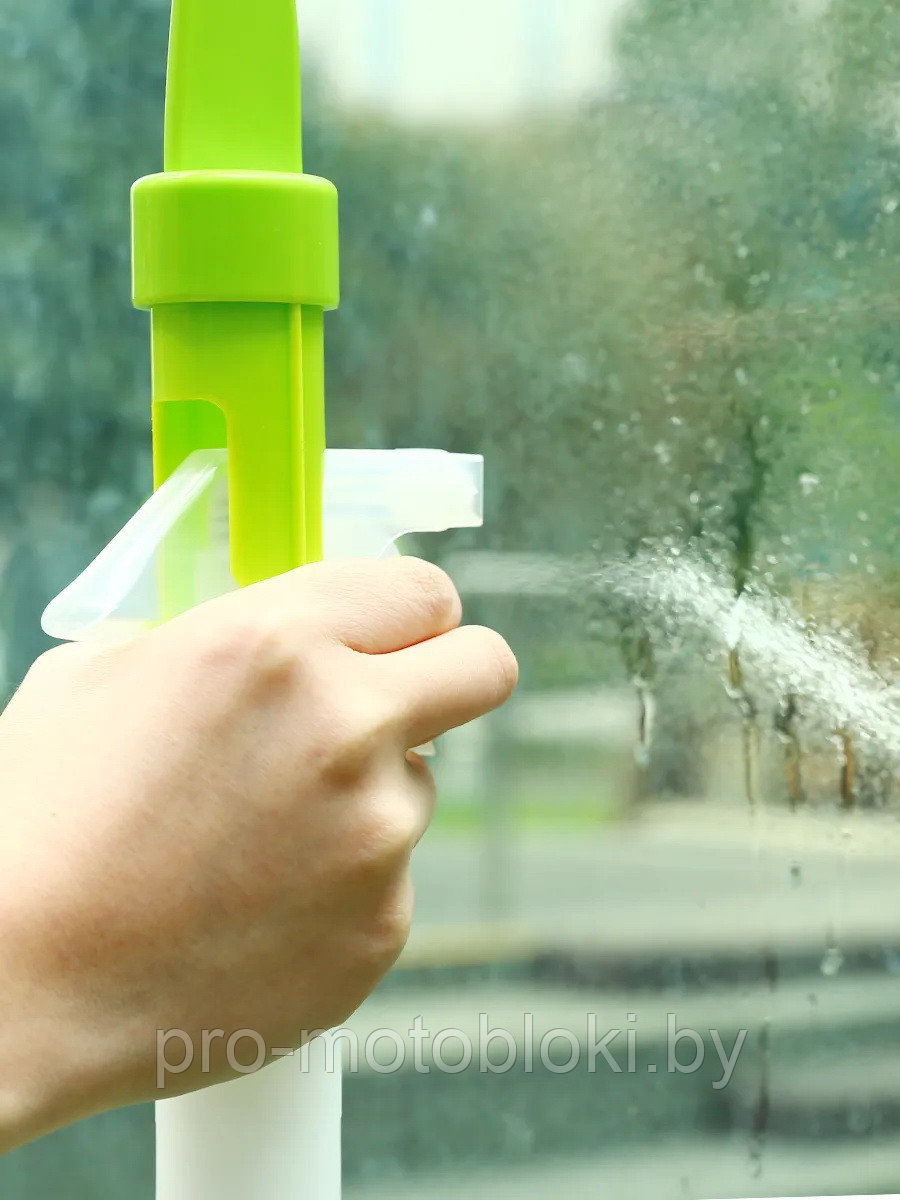 Щетка для мытья окон с распылителем DEKO WC04 (зеленая) - фото 5 - id-p158586385