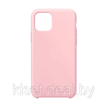 Бампер KST Silicone Case для iPhone 14 Plus розовый без лого