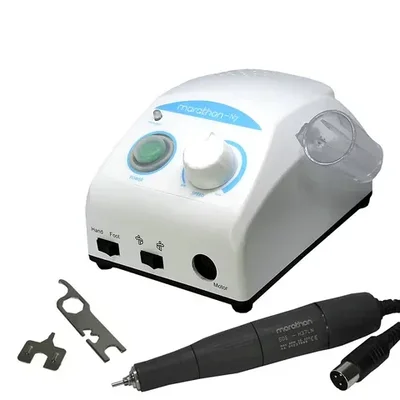 АППАРАТ ДЛЯ МАНИКЮРА/ПЕДИКЮРА MARATHON N7/H37LN БЕЗ ПЕДАЛИ (ОРИГИНАЛ, ЮЖНАЯ КОРЕЯ, 35000 ОБ/МИН, 100 ВТ)
