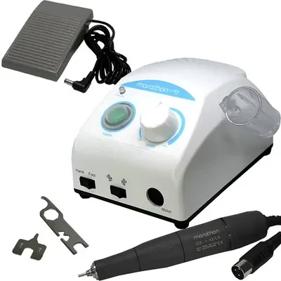 АППАРАТ ДЛЯ МАНИКЮРА/ПЕДИКЮРА MARATHON N7/H37LN С ПЕДАЛЬЮ (ОРИГИНАЛ, ЮЖНАЯ КОРЕЯ, 35000 ОБ/МИН, 100 ВТ)