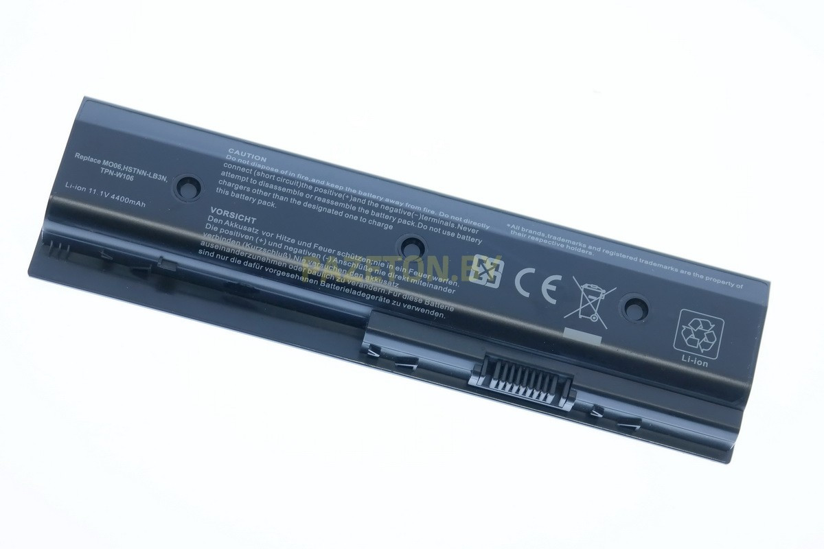 MO09 акб для ноутбука li-ion 11,1v 4400mah черный