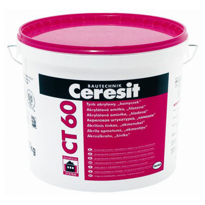 Ceresit «CT 74» Зернистая фактура. Применяется на бетон, гипсокартон, древесно-стружечные плиты и т.д. - фото 5 - id-p190232274