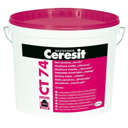 Ceresit «CT 75» Предназначена для декоративной отделки. Выпускается в виде базы под колеровку. - фото 2 - id-p190232275