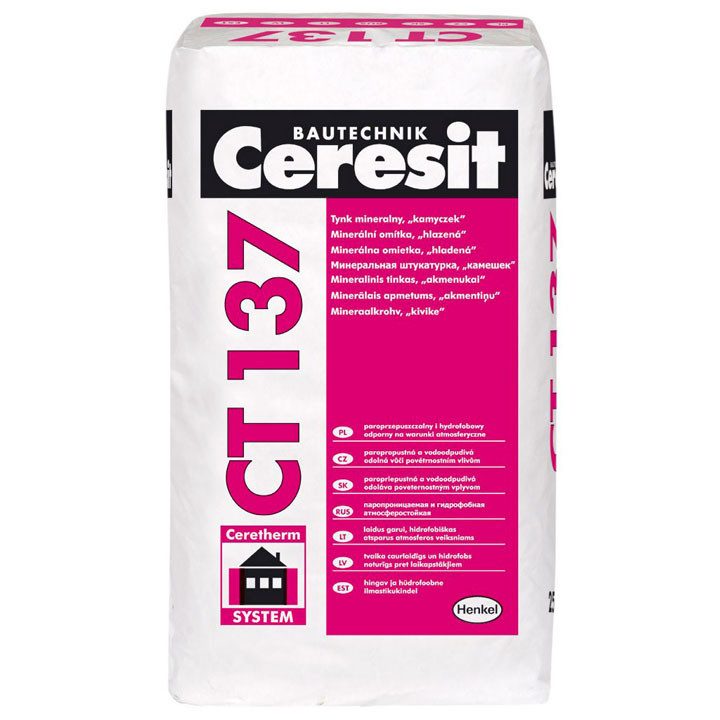 Ceresit «CT 75» Предназначена для декоративной отделки. Выпускается в виде базы под колеровку. - фото 7 - id-p190232275