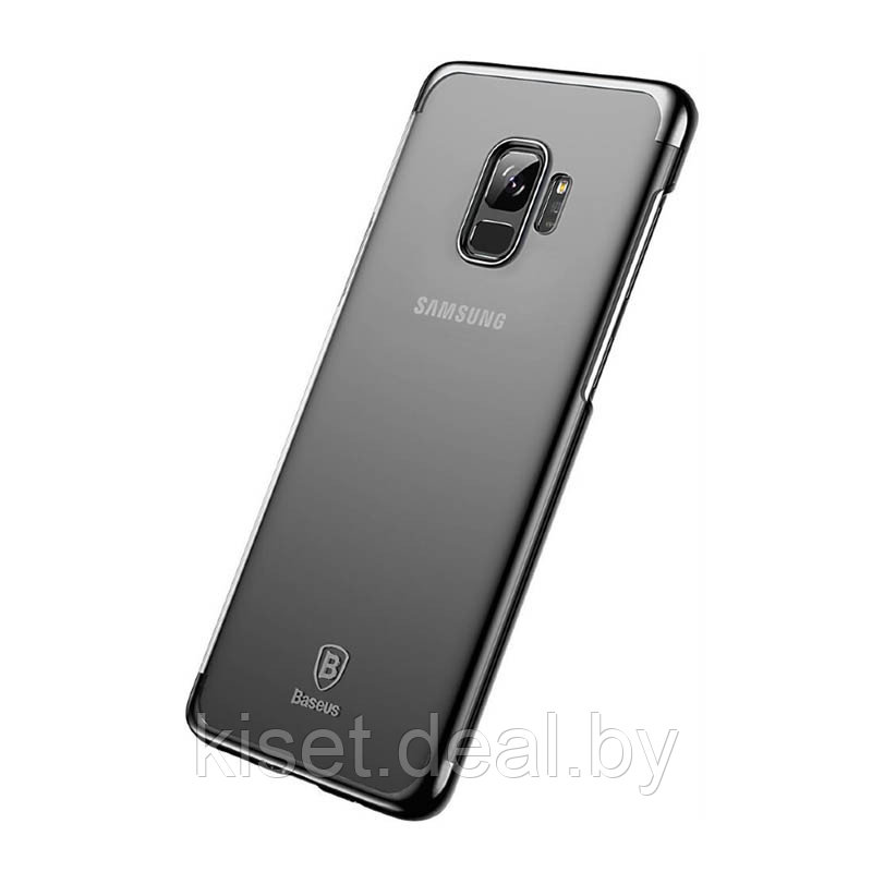 Чехол Baseus Glitter WISAS9-DW01 для Samsung Galaxy S9 черный - фото 2 - id-p187958355