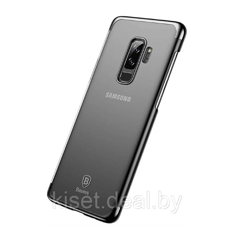 Чехол Baseus Glitter WISAS9P-DW01 для Samsung Galaxy S9 Plus черный - фото 2 - id-p190250724