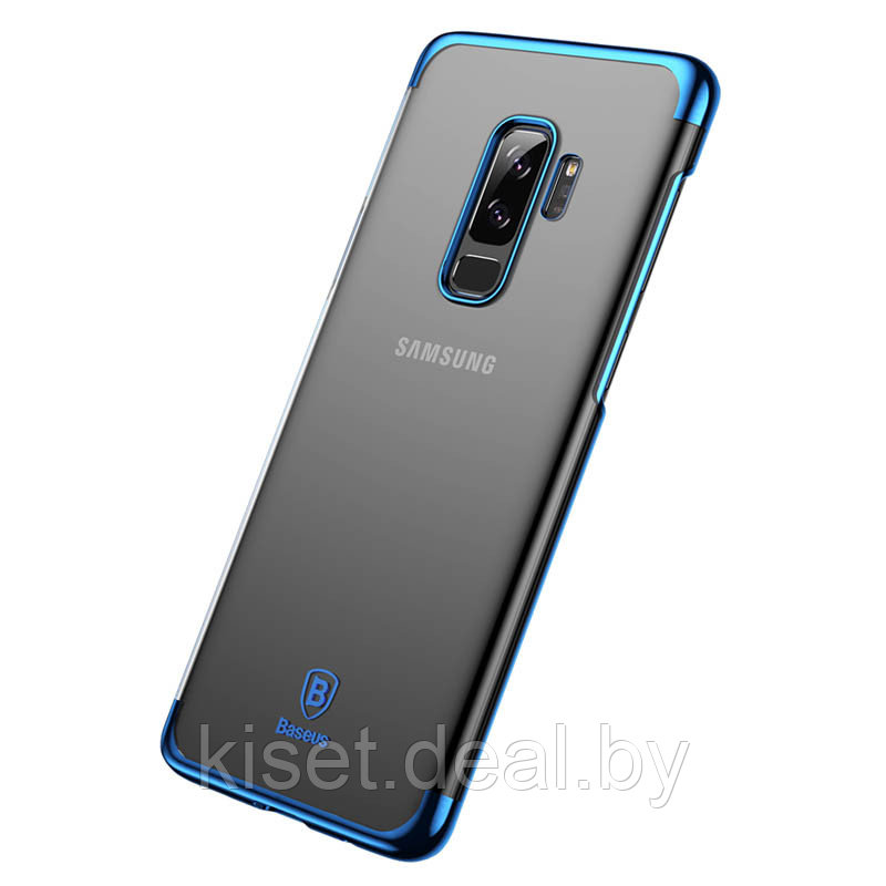 Чехол Baseus Glitter WISAS9P-DW03 для Samsung Galaxy S9 Plus синий - фото 2 - id-p190250725