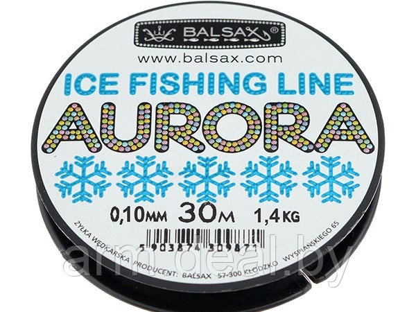 Леска зимняя Balsax Aurora 0.08 мм 30м