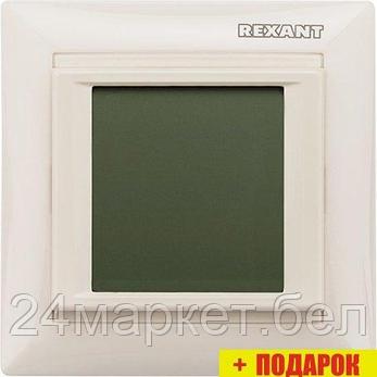 Терморегулятор Rexant RX-421H 51-0587 (бежевый), фото 2