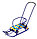 Санки детские (Т5У) Тимка 5 Универсал с колесной базой, ремнем безопасности, перекидная ручка, фиолетовые, фото 7