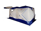 Всесезонная палатка Призма Шелтерс Big Twin (1-сл) 430*215 (бело-синий), фото 4