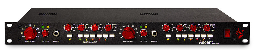 Микрофонный преамп Phoenix Audio Ascent Two EQ