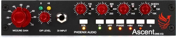 Микрофонный преамп Phoenix Audio Ascent One EQ - фото 1 - id-p190288735