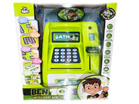 Детская копилка сейф+ банкомат с купюроприемником Ben 10, сейф детский