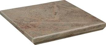 Клинкерная ступень Paradyz Mattone Pietra Beige 33×33 угловая