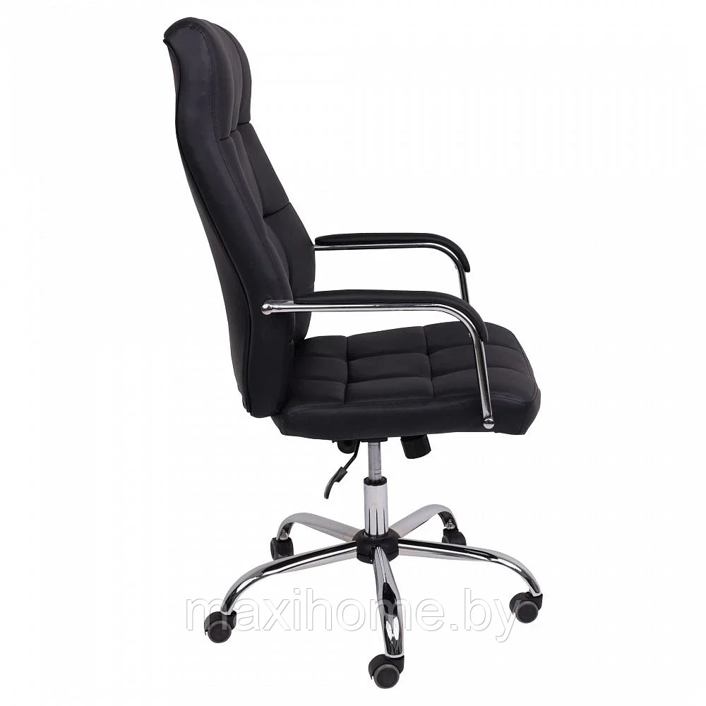 Кресло поворотное ORLANDO, CHROME, ECO-(черный) - фото 3 - id-p167980715