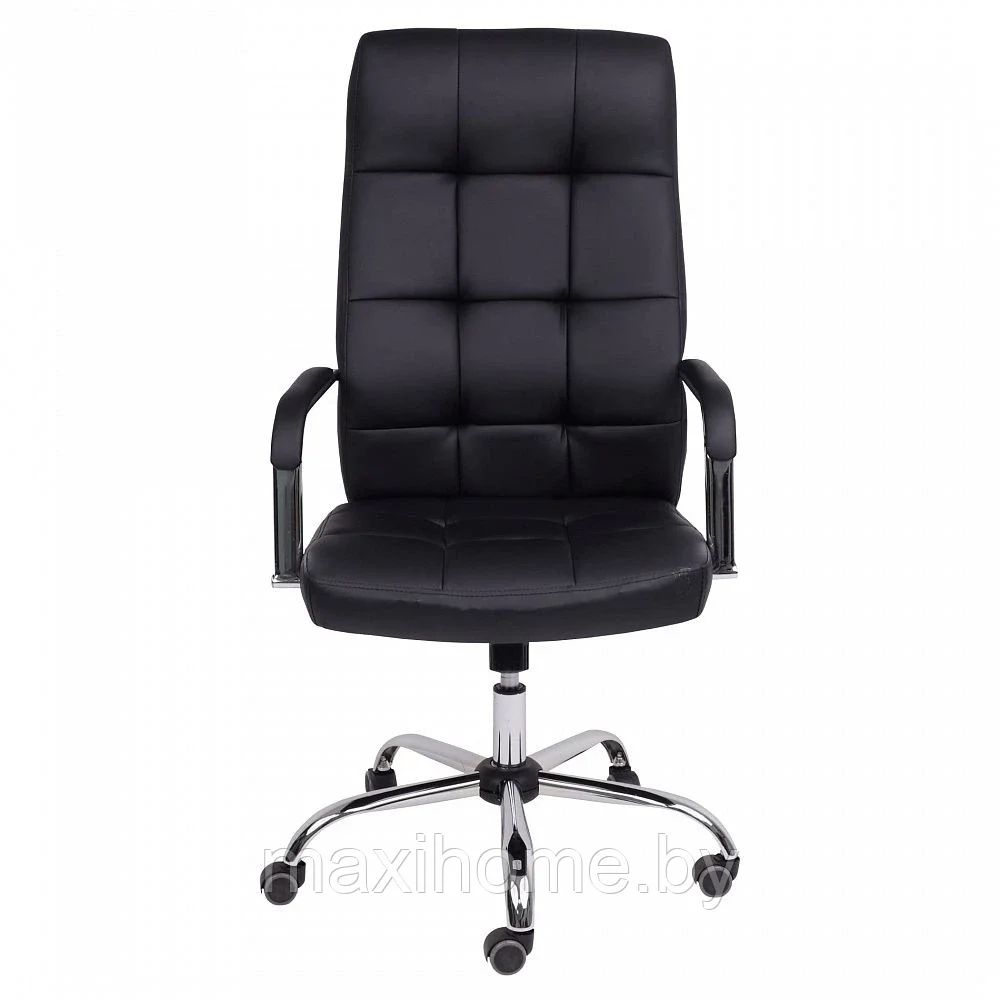Кресло поворотное ORLANDO, CHROME, ECO-(черный) - фото 5 - id-p167980715