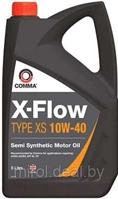 Моторное масло Comma X-Flow Type XS 10W40 / XFXS5L - фото 1 - id-p190296209
