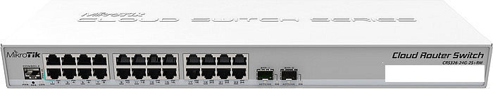 Коммутатор Mikrotik CRS326-24G-2S+RM, фото 2