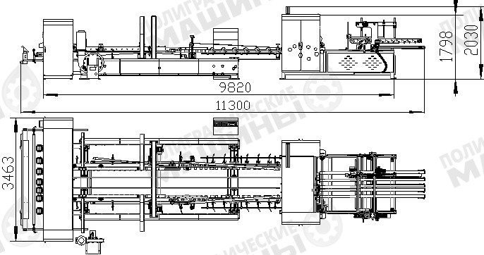 Фальцесклеивающая машина для гофротары BigFOLD-2400 - фото 5 - id-p190302824