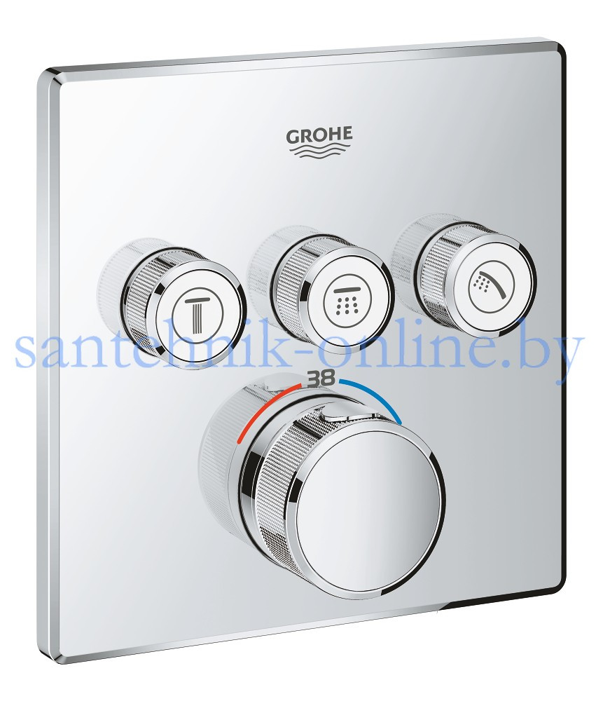 Смеситель скрытого монтажа Grohe GRT SmartControl (29126000) - фото 1 - id-p188505697