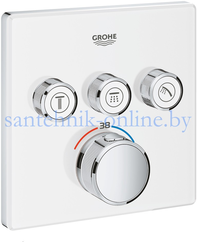 Смеситель скрытого монтажа Grohe Grohtherm SmartControl (29157LS0) - фото 1 - id-p190322385