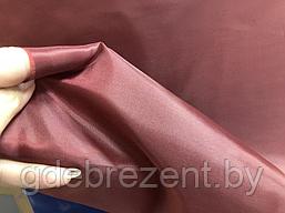 Ткань Подкладка 190Т, цвет 711 бордо